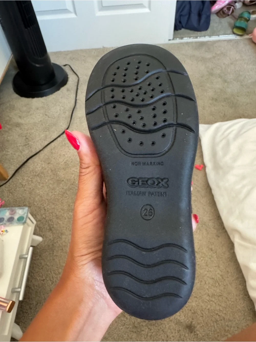 Geox Black Girls' Mary Jane Dress Shoes